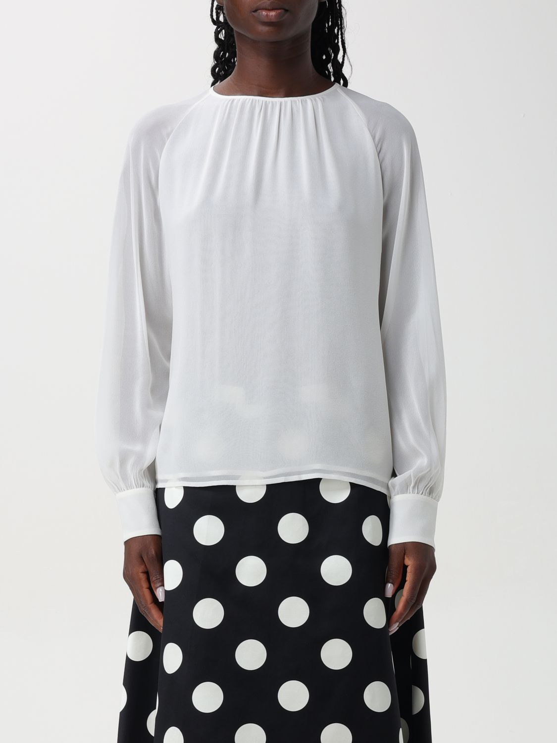 Max Mara Studio Top Woman White