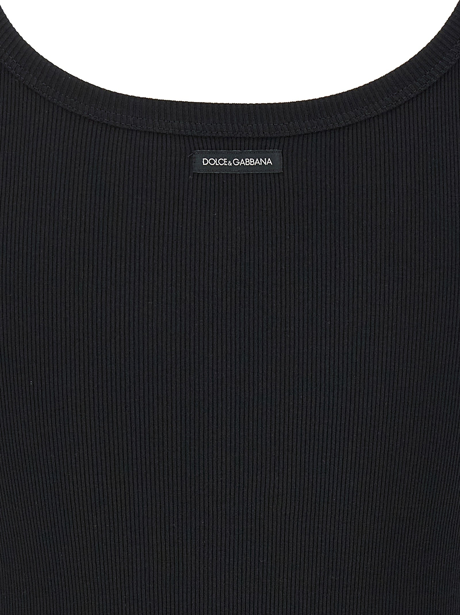 Dolce & Gabbana Women Ribbed Tank Top