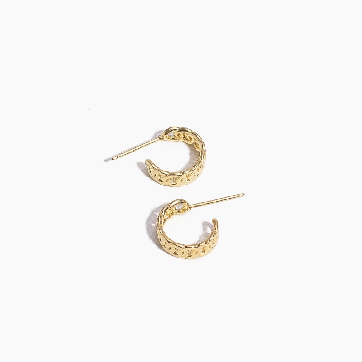 Figaro Chain Hoops