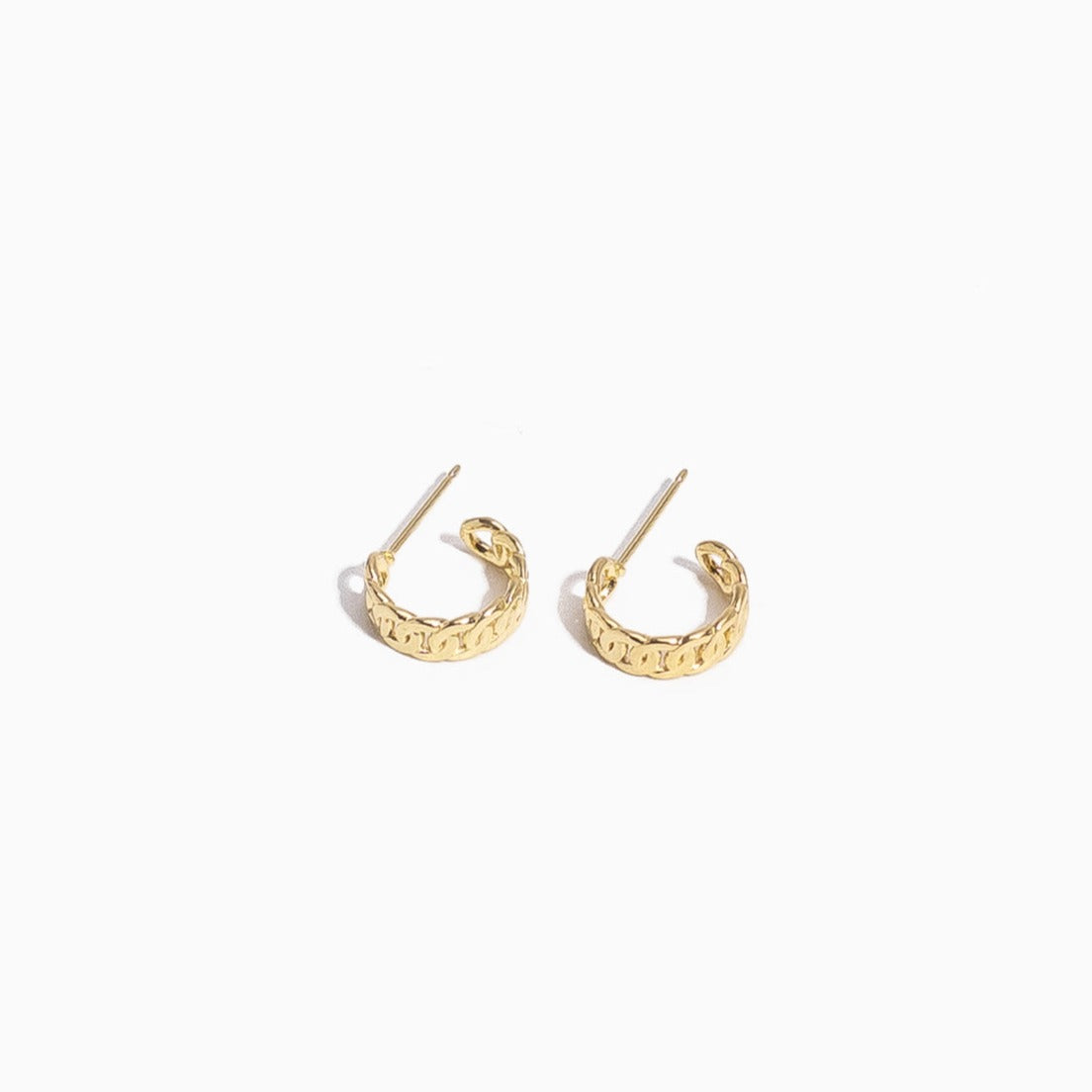 Figaro Chain Hoops
