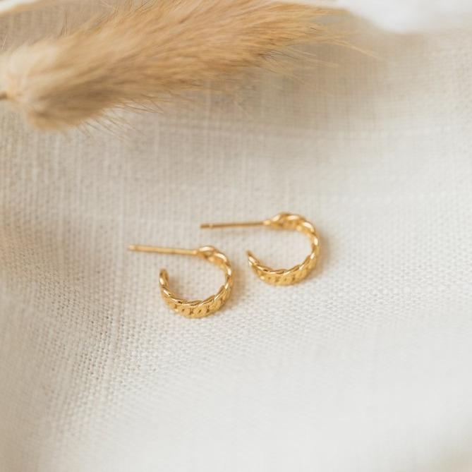 Figaro Chain Hoops