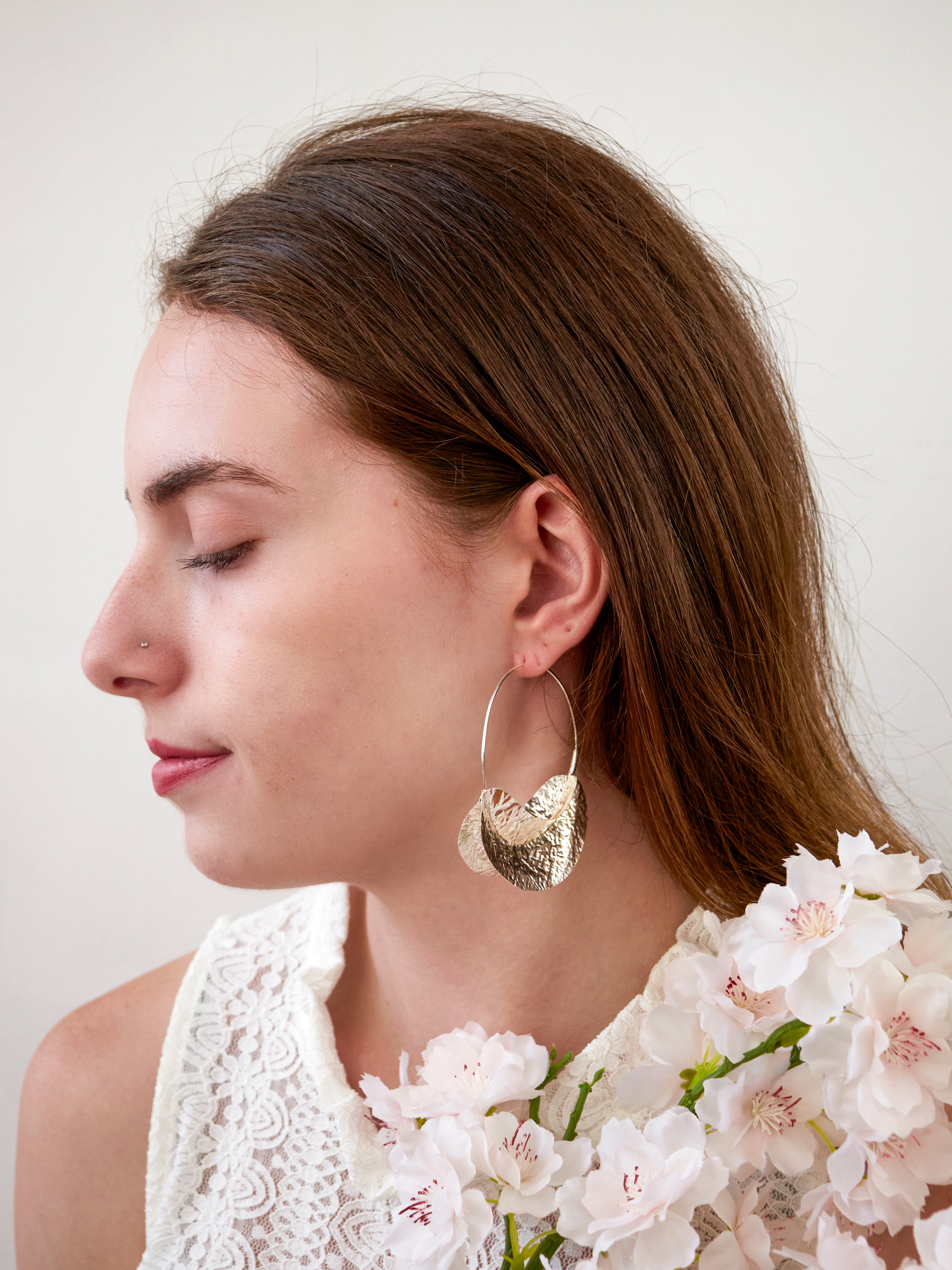 Astrid Statement Hoops