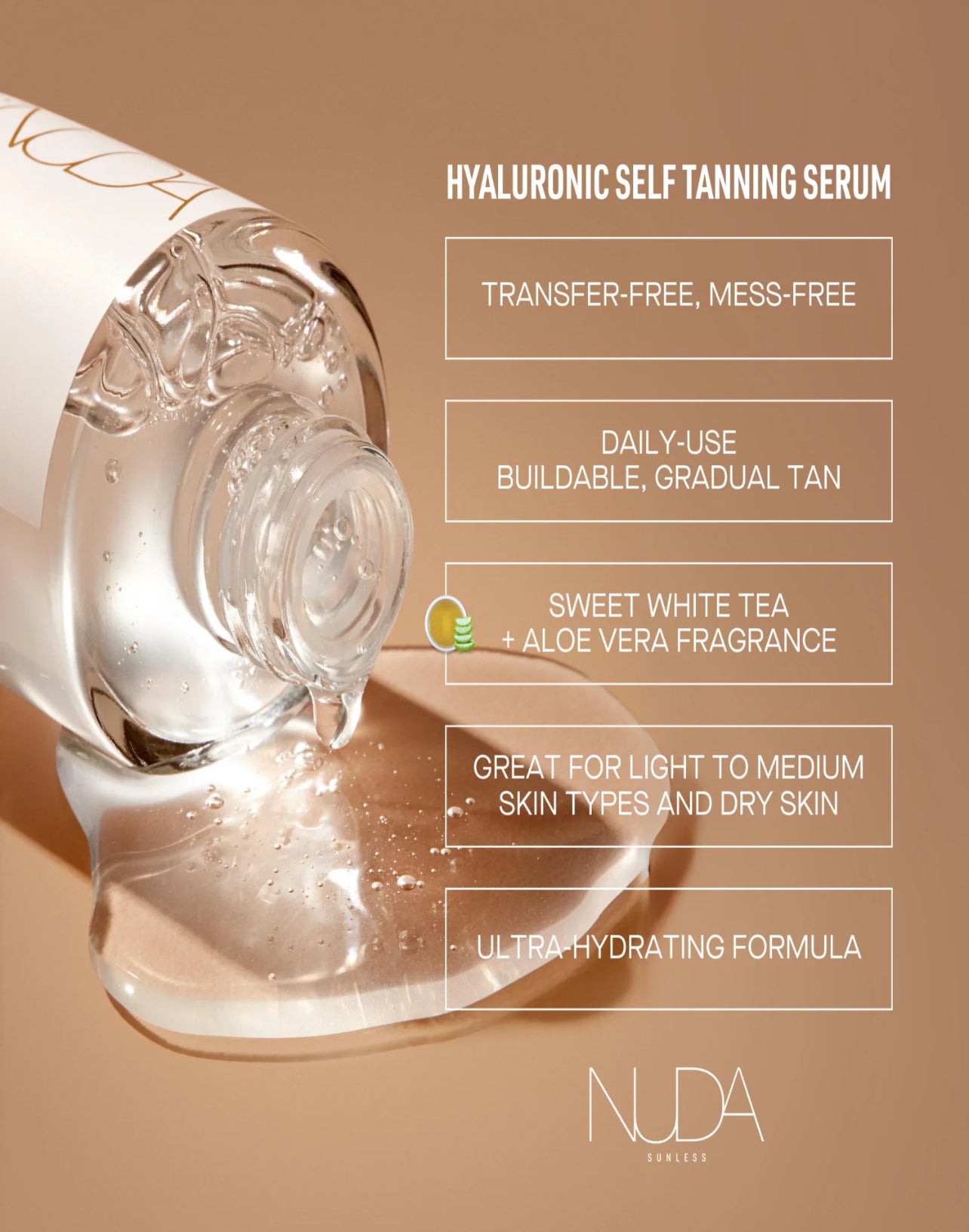 Hyaluronic Self Tanning Serum