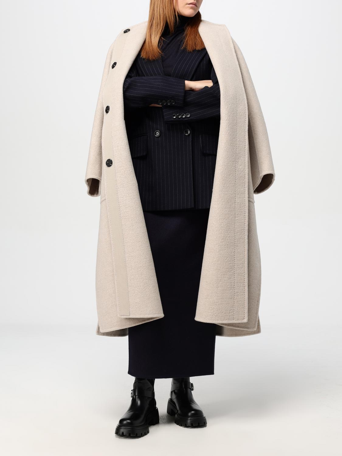 Max Mara Coat Woman Brown
