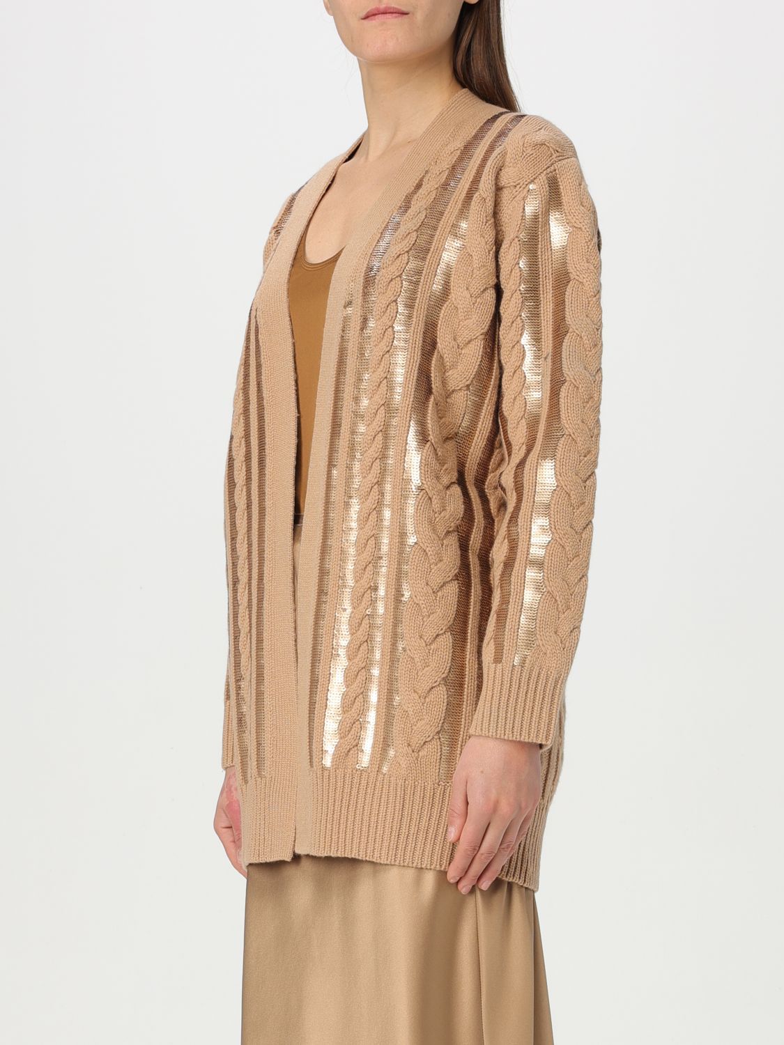 Max Mara Sweater Woman Brown