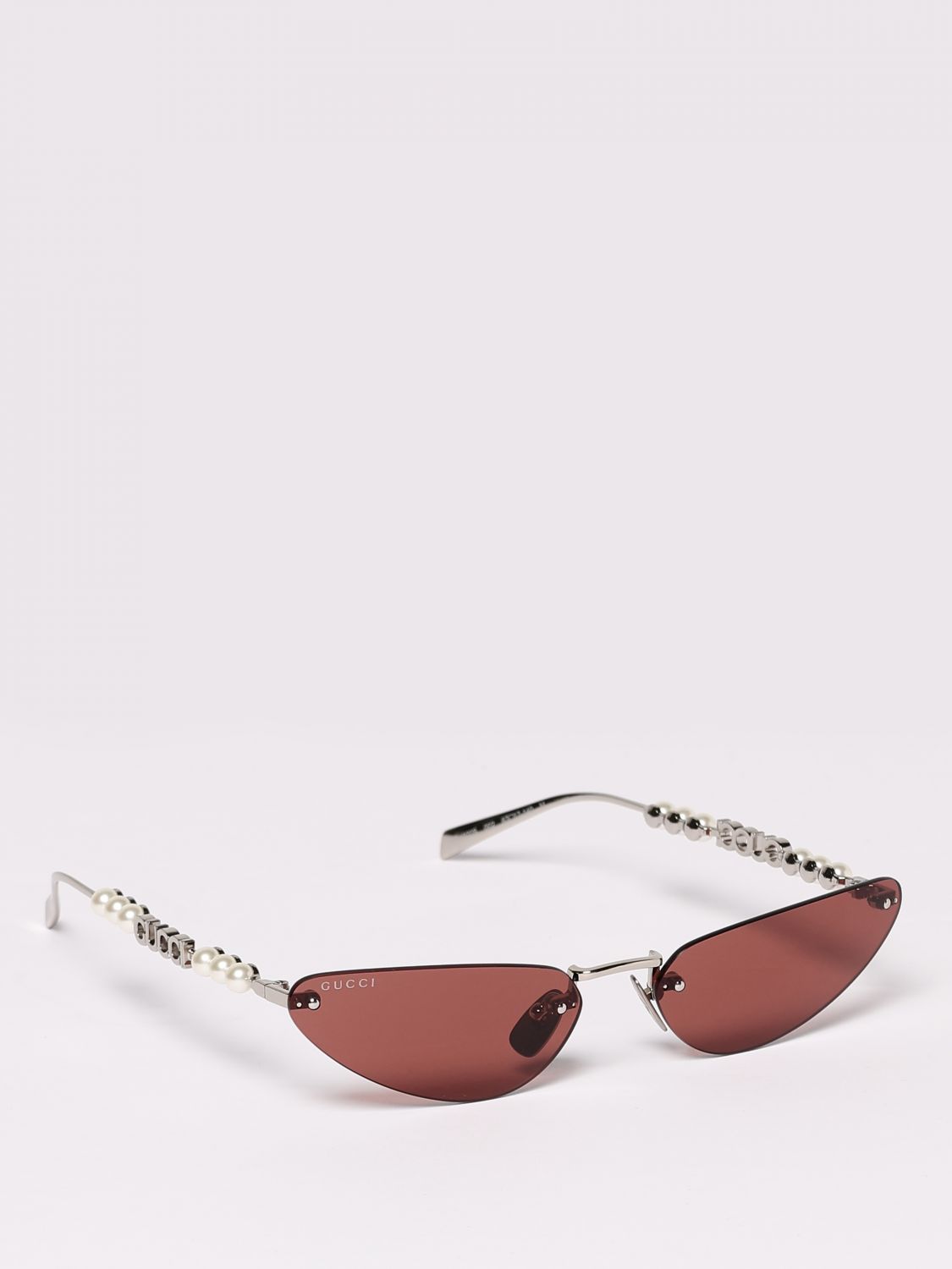 Gucci Sunglasses Woman Silver