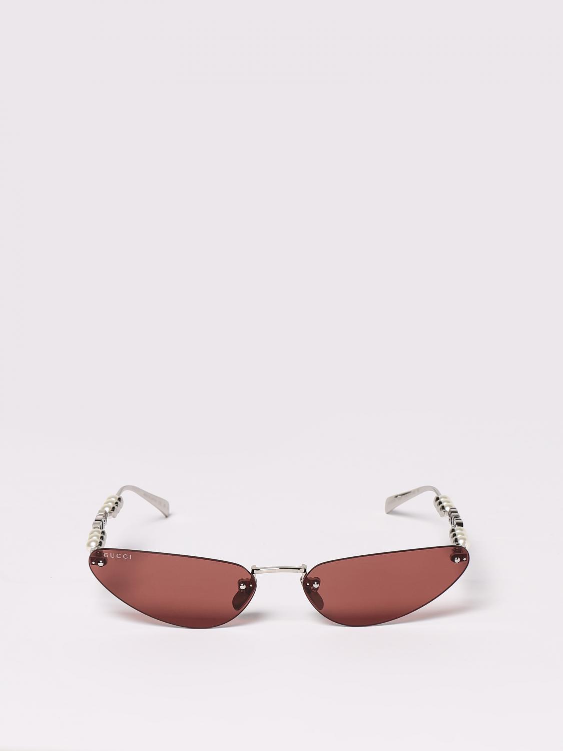 Gucci Sunglasses Woman Silver