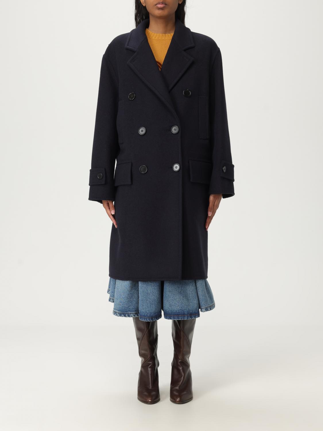 Max Mara Coat Woman Blue