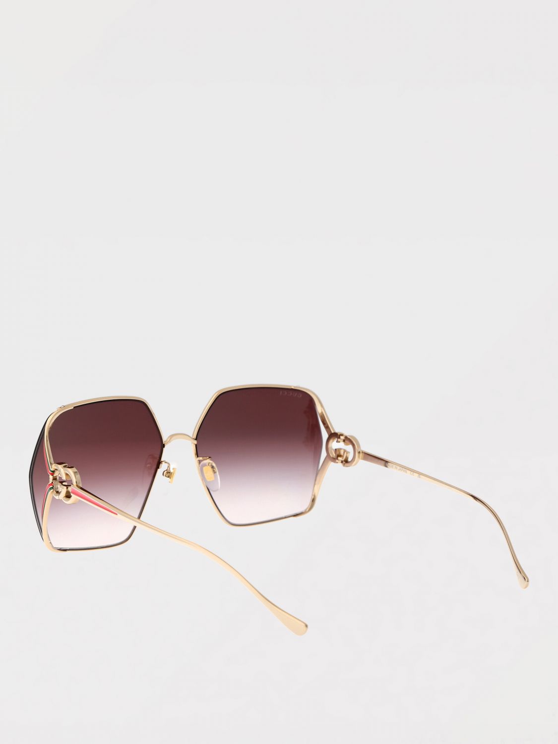 Gucci Sunglasses Woman Burgundy
