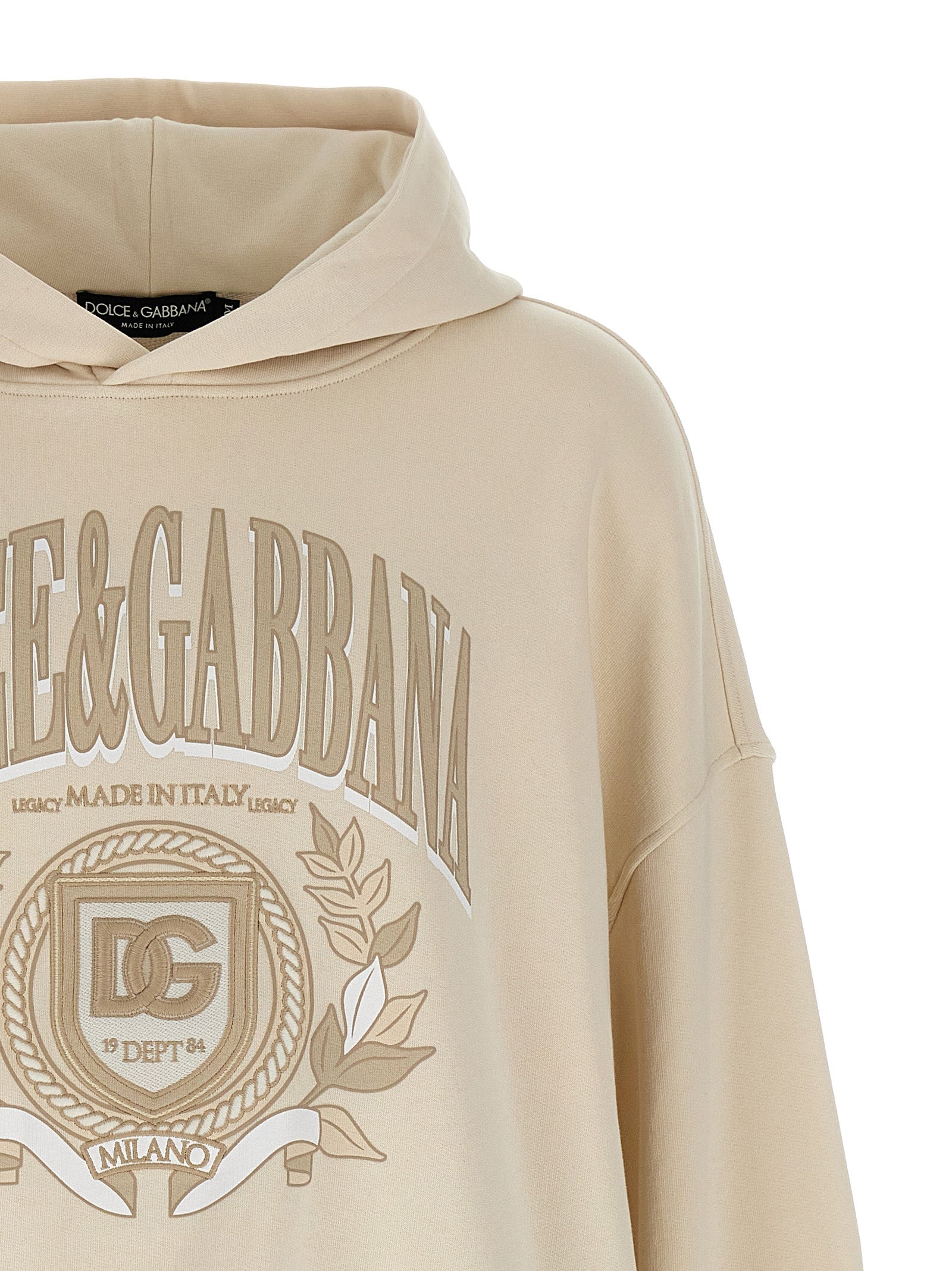 Dolce & Gabbana Men Embroidered Hoodie