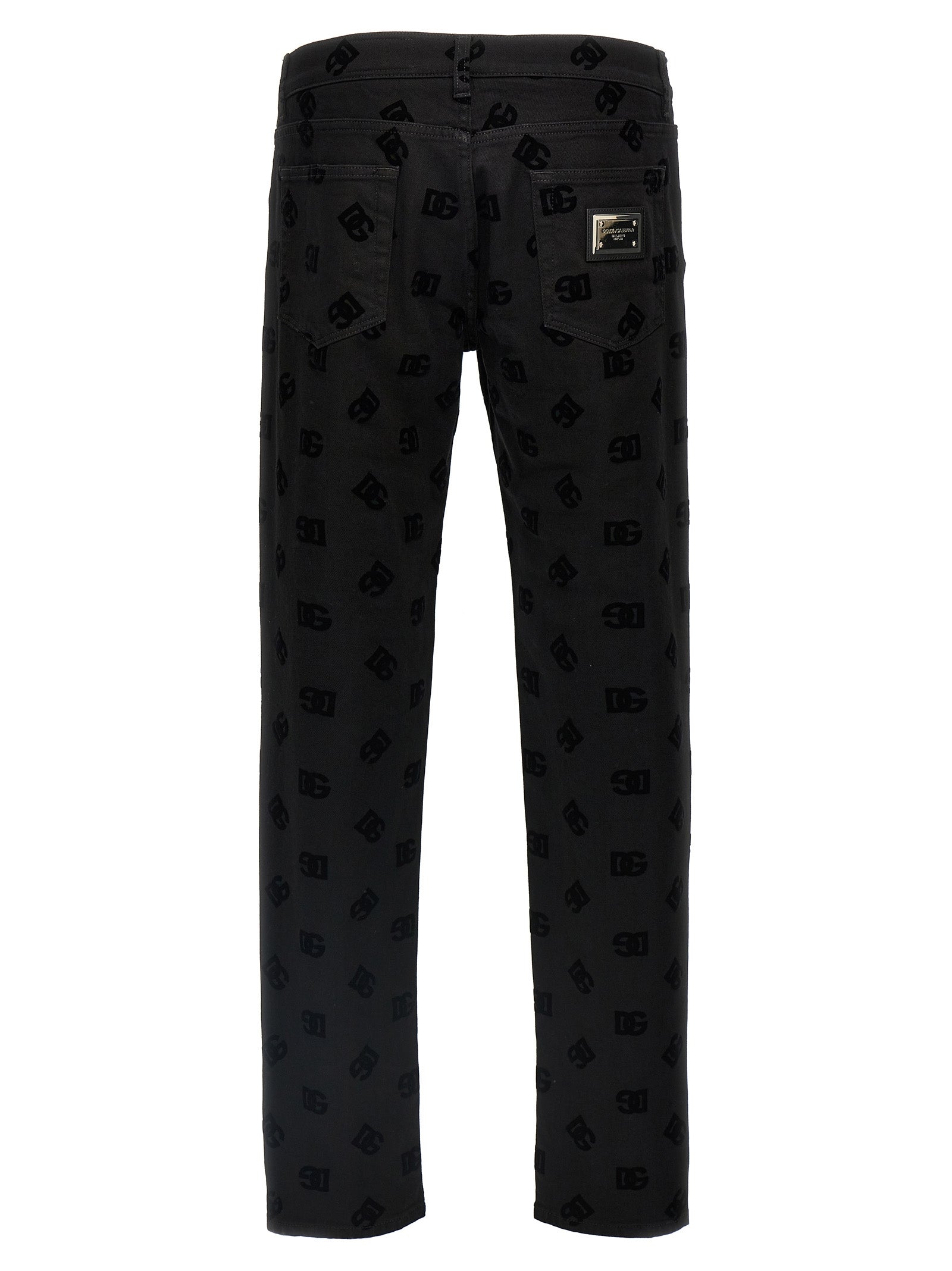 Dolce & Gabbana Men Logo Jeans