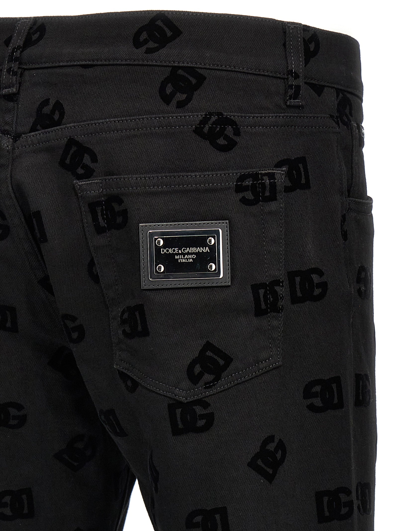 Dolce & Gabbana Men Logo Jeans