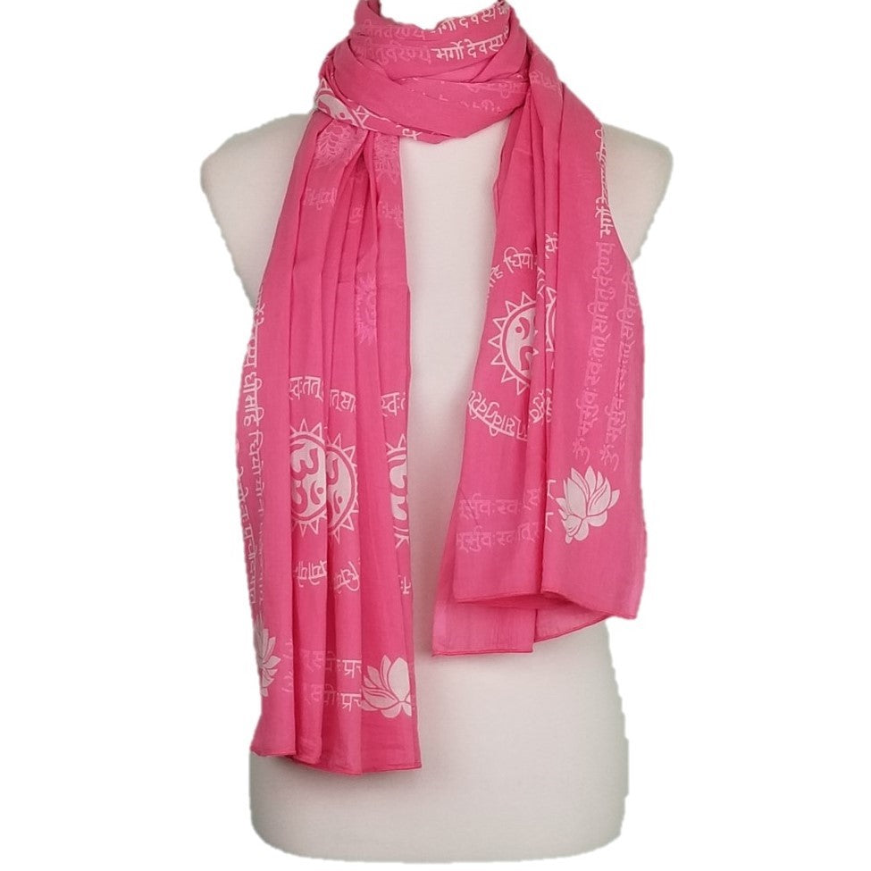 Gayatri Mantra Prayer Shawl