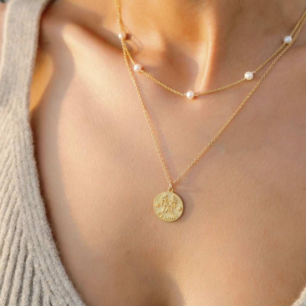 Gemini Zodiac Necklace