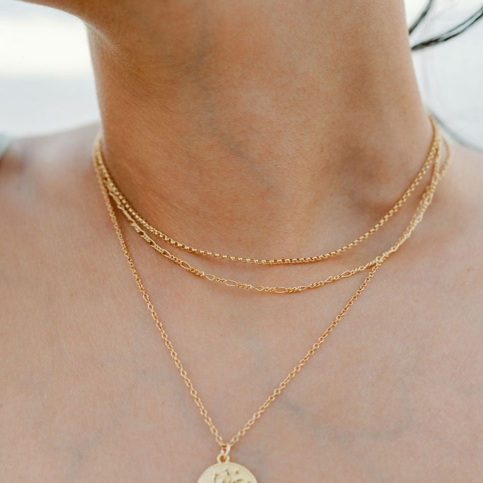 Gold Rolo Necklace