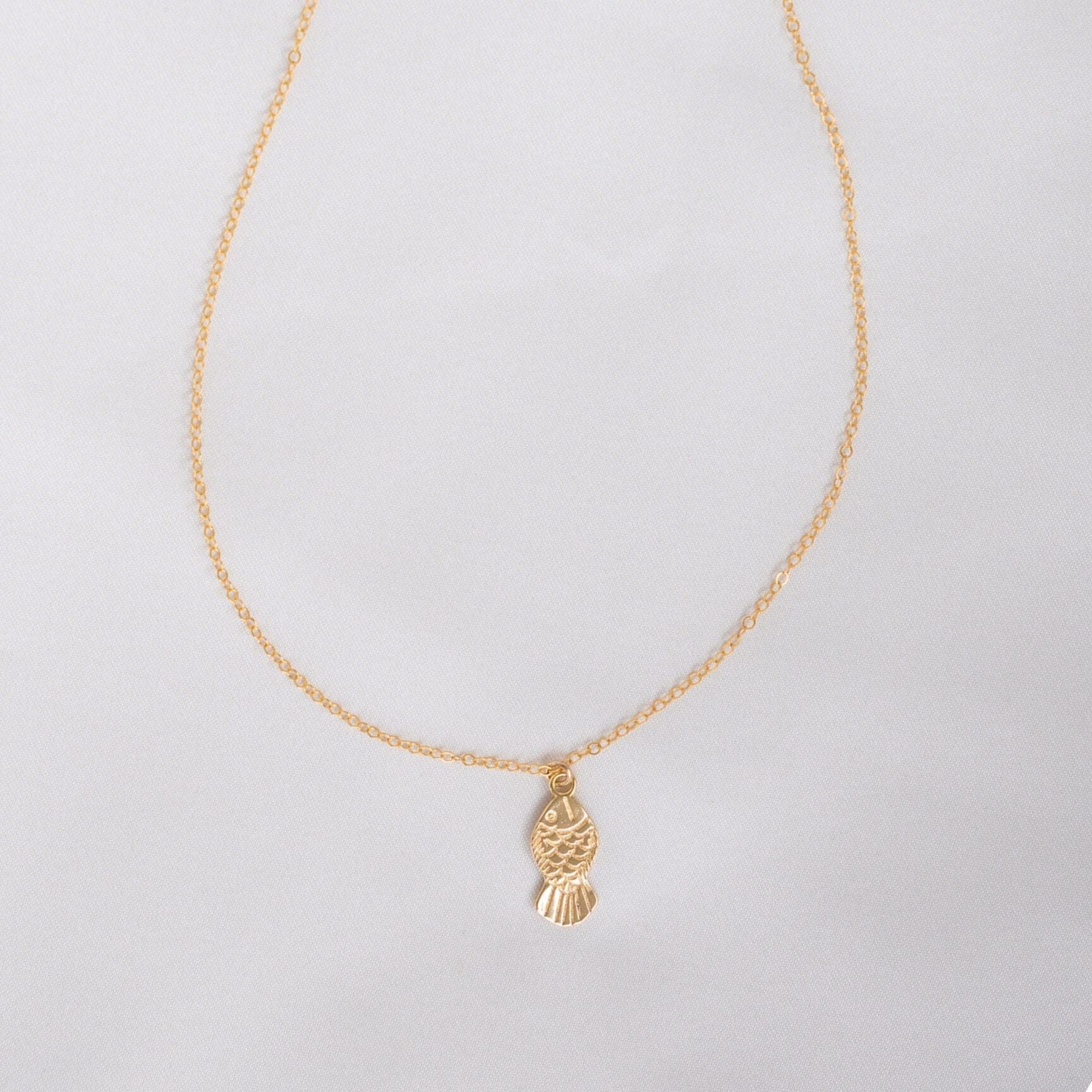 Golden Fish Necklace