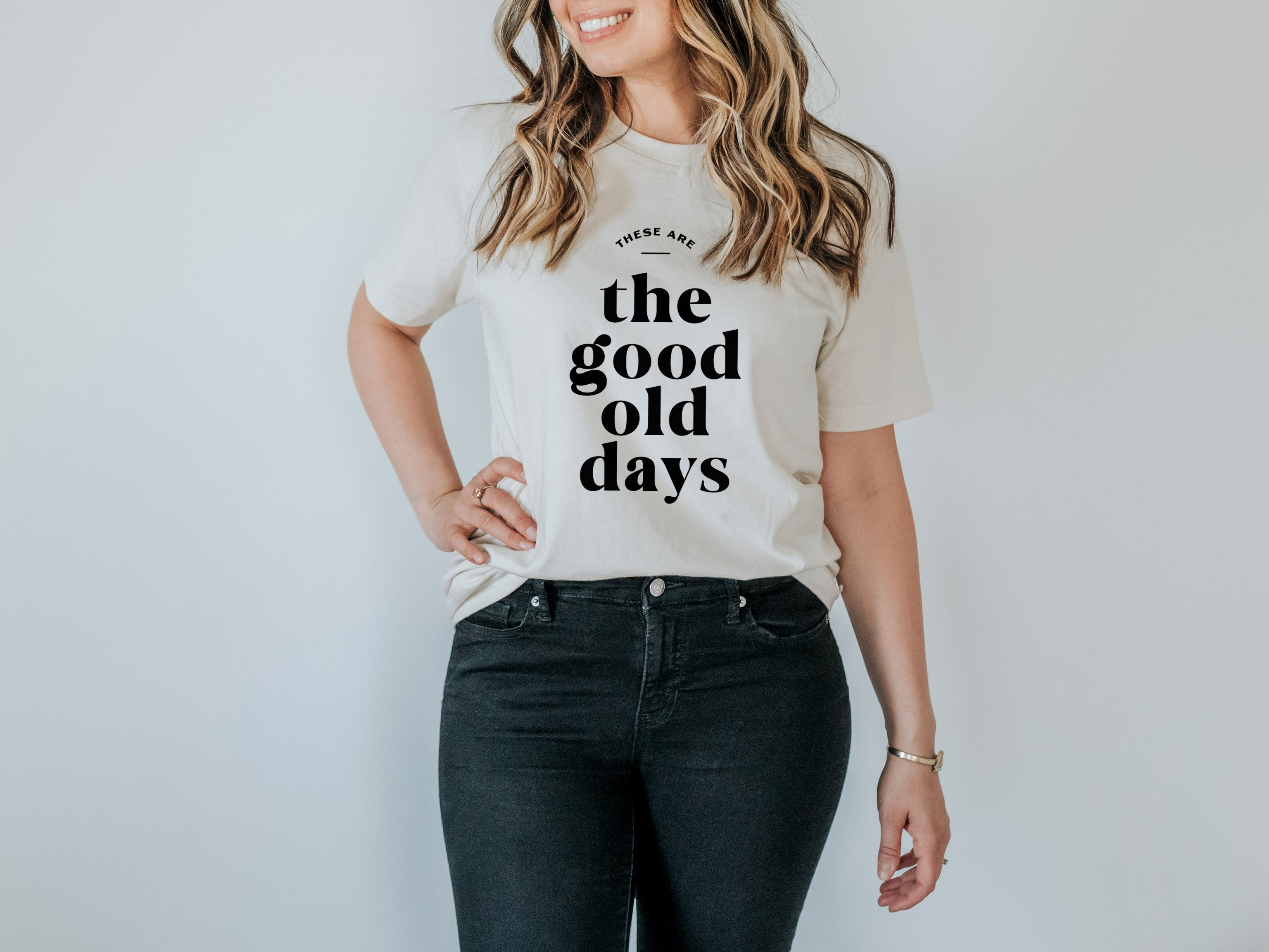 Good Old Days Organic Adult Tee