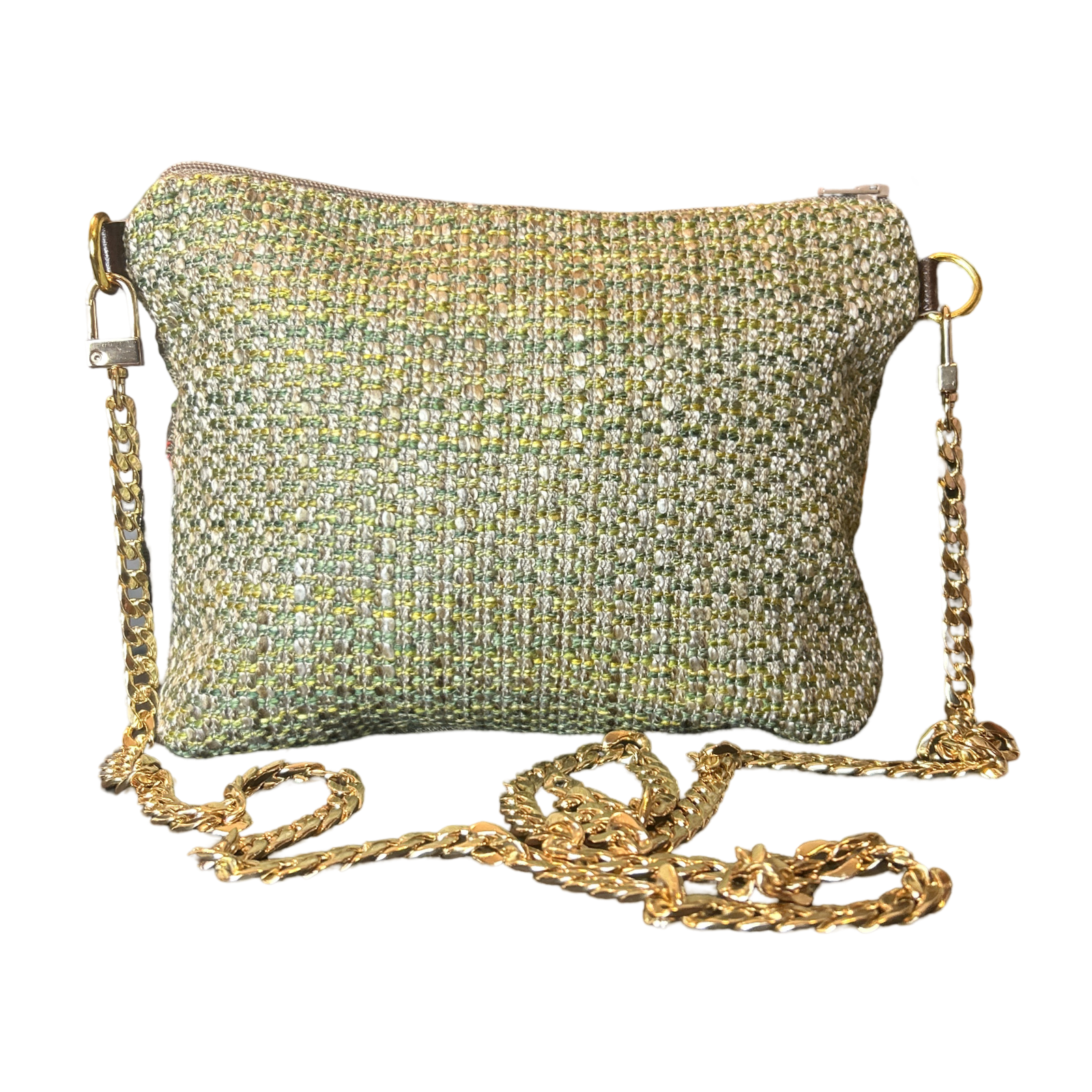 GG Logo Flora Vintage Silk Scarf Crossbody Bag
