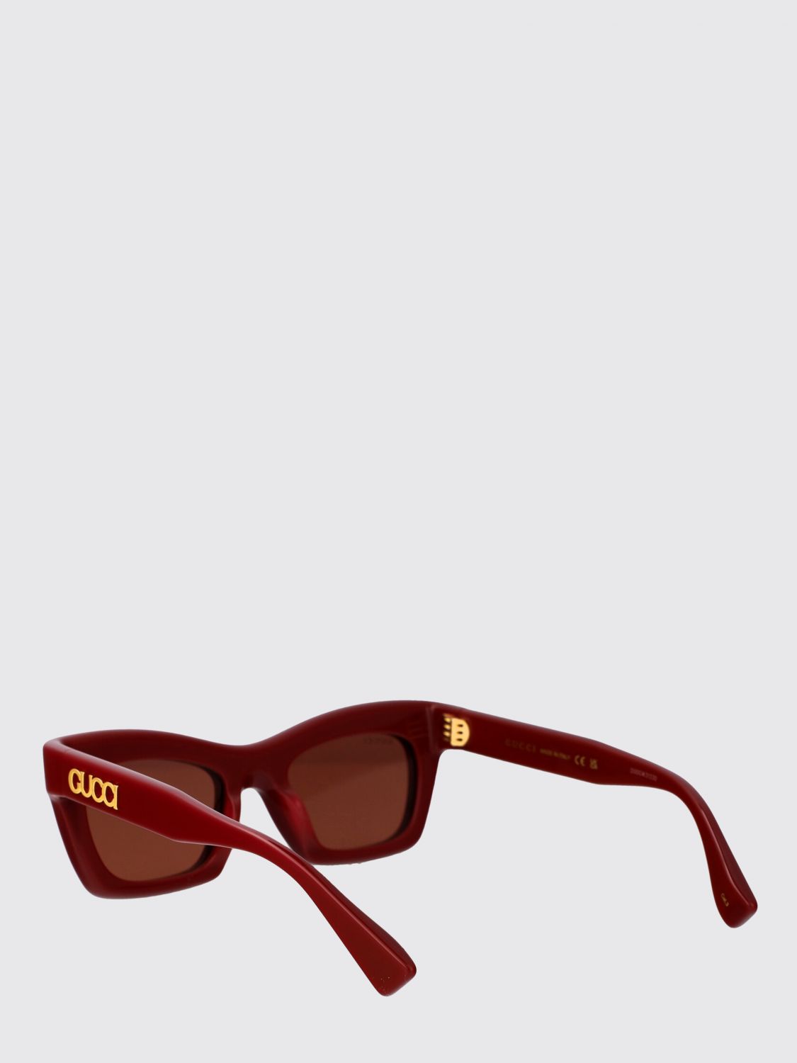 Gucci Sunglasses Woman Burgundy