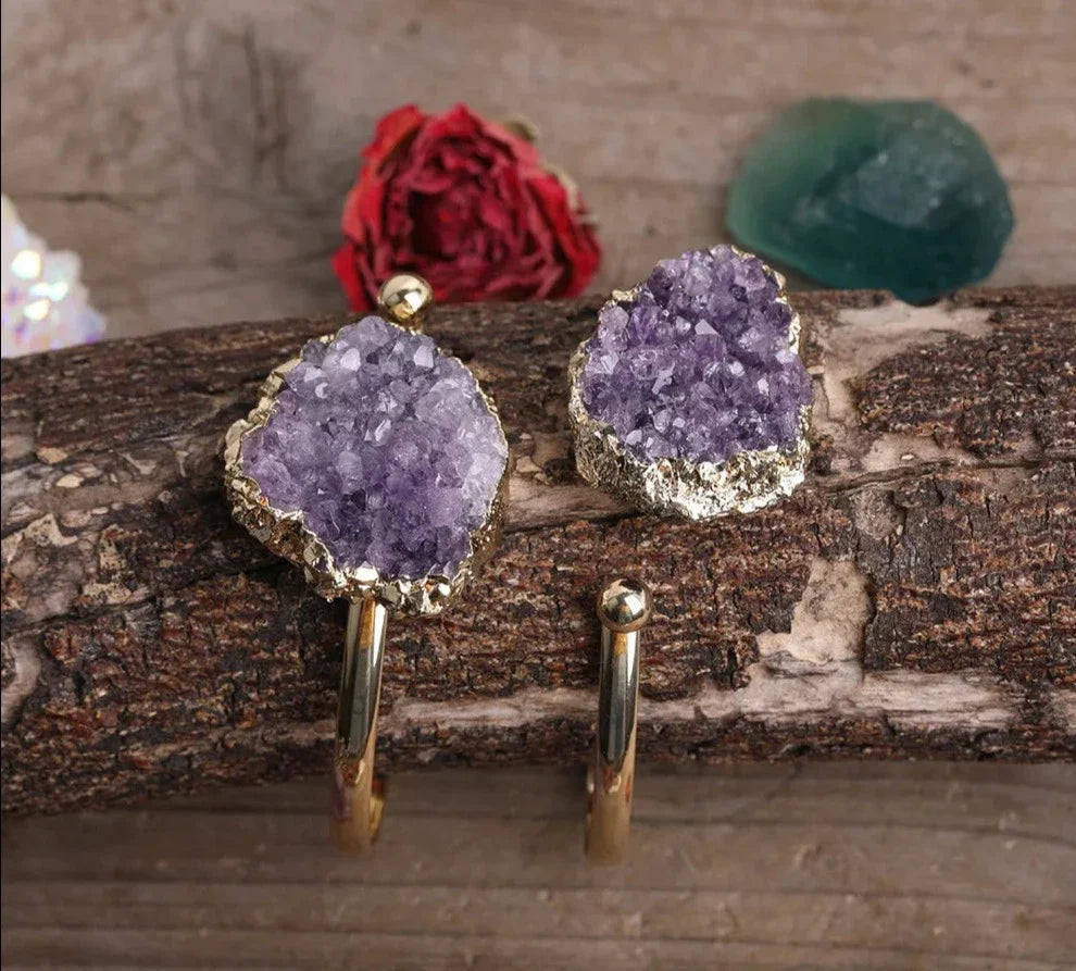 Amethyst Gold Bracelet