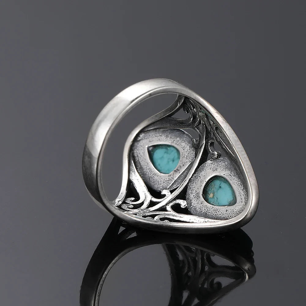 925 Sterling Silver Turquoise Ring