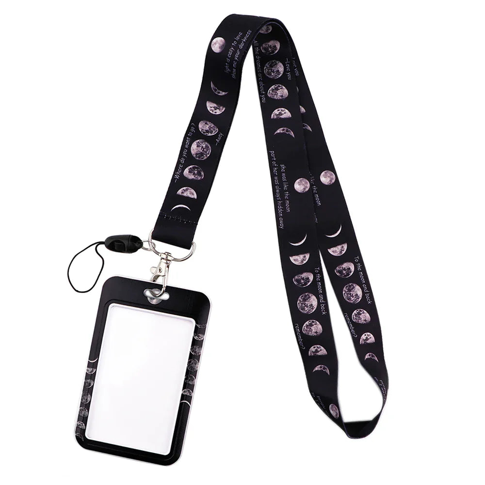 Witchy Lanyard Key Ring Badge