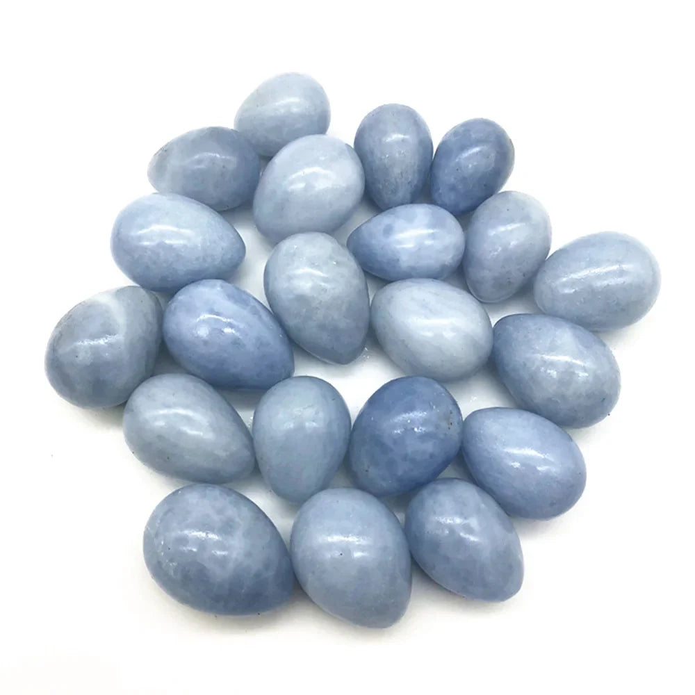 Blue Celestite Crystal Egg