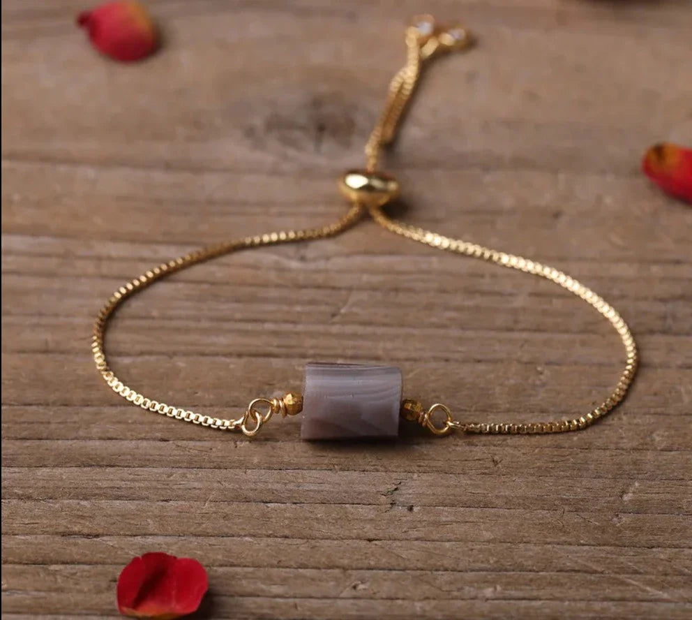 Chunky Assorted Crystal Gold Bracelets