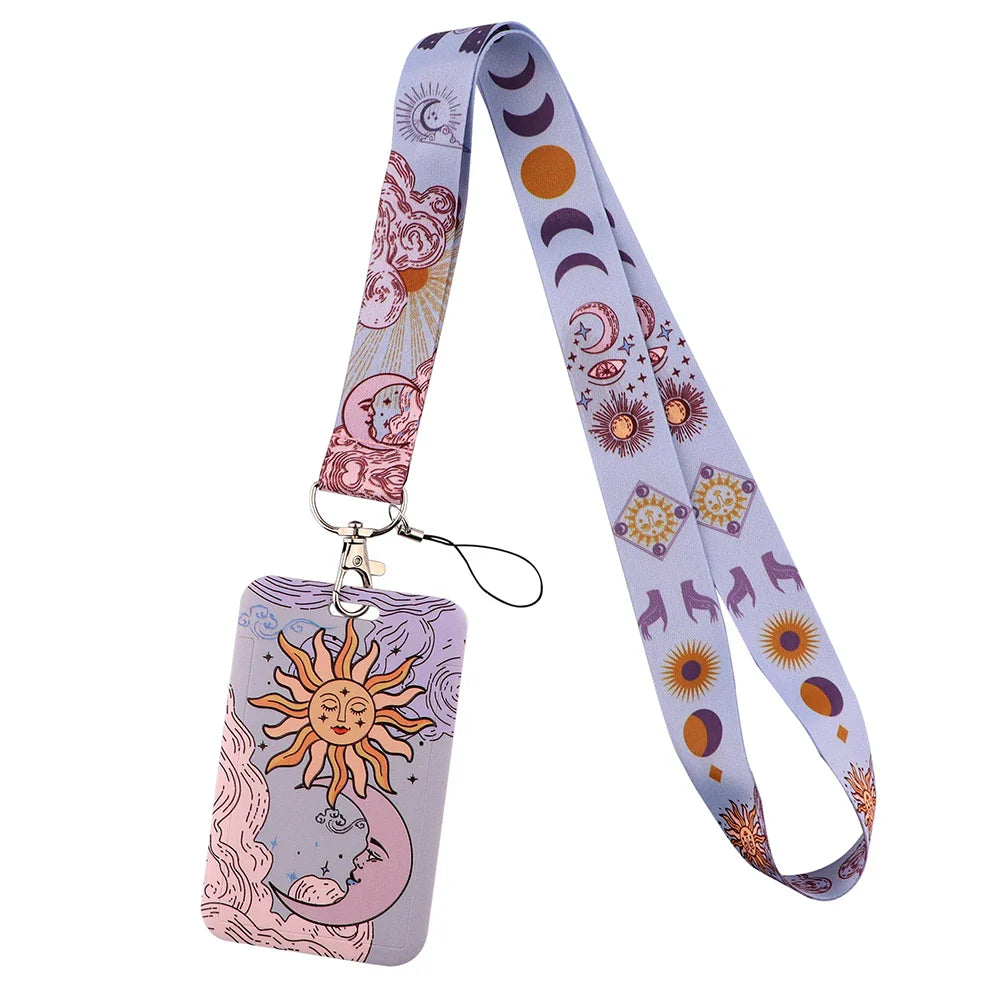 Witchy Lanyard Key Ring Badge