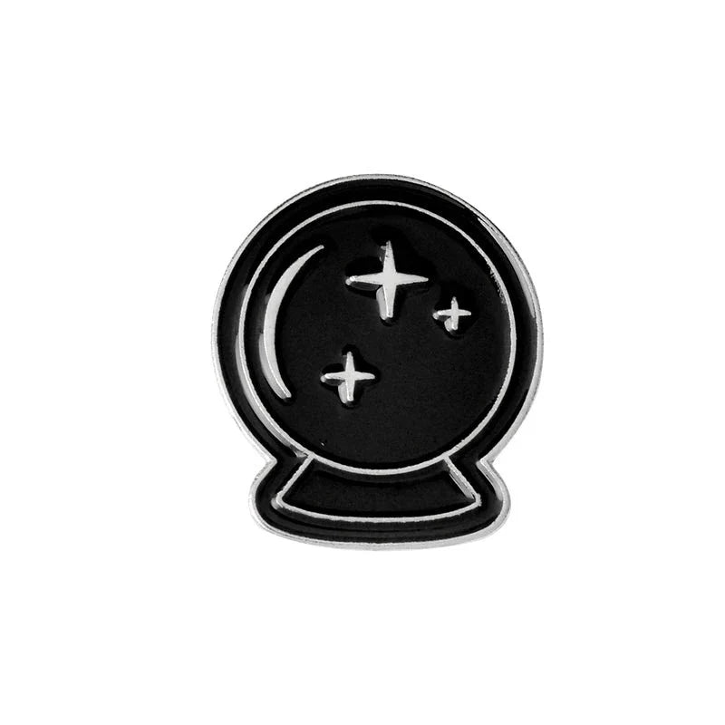 Black & White Witchy Pins