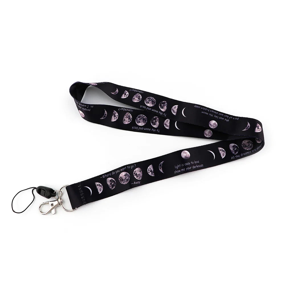 Witchy Lanyard Key Ring Badge