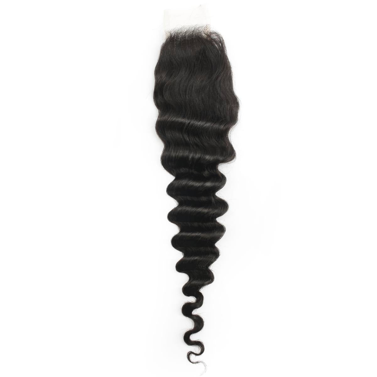 Deep Wave 2x6 HD Lace Human Hair Closure