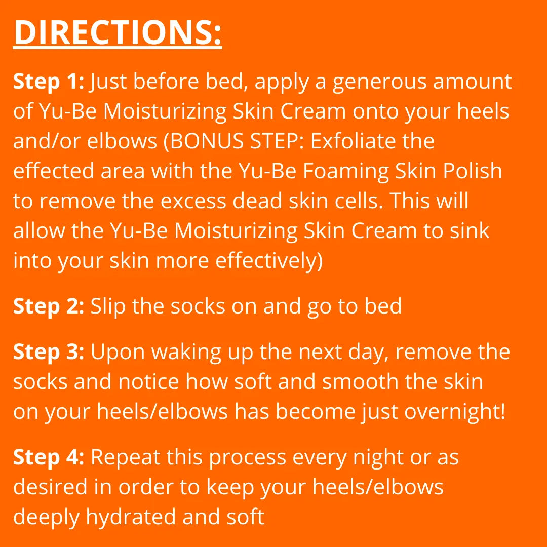 Heel & Elbow Moisturizing Socks (Shopify Collective)