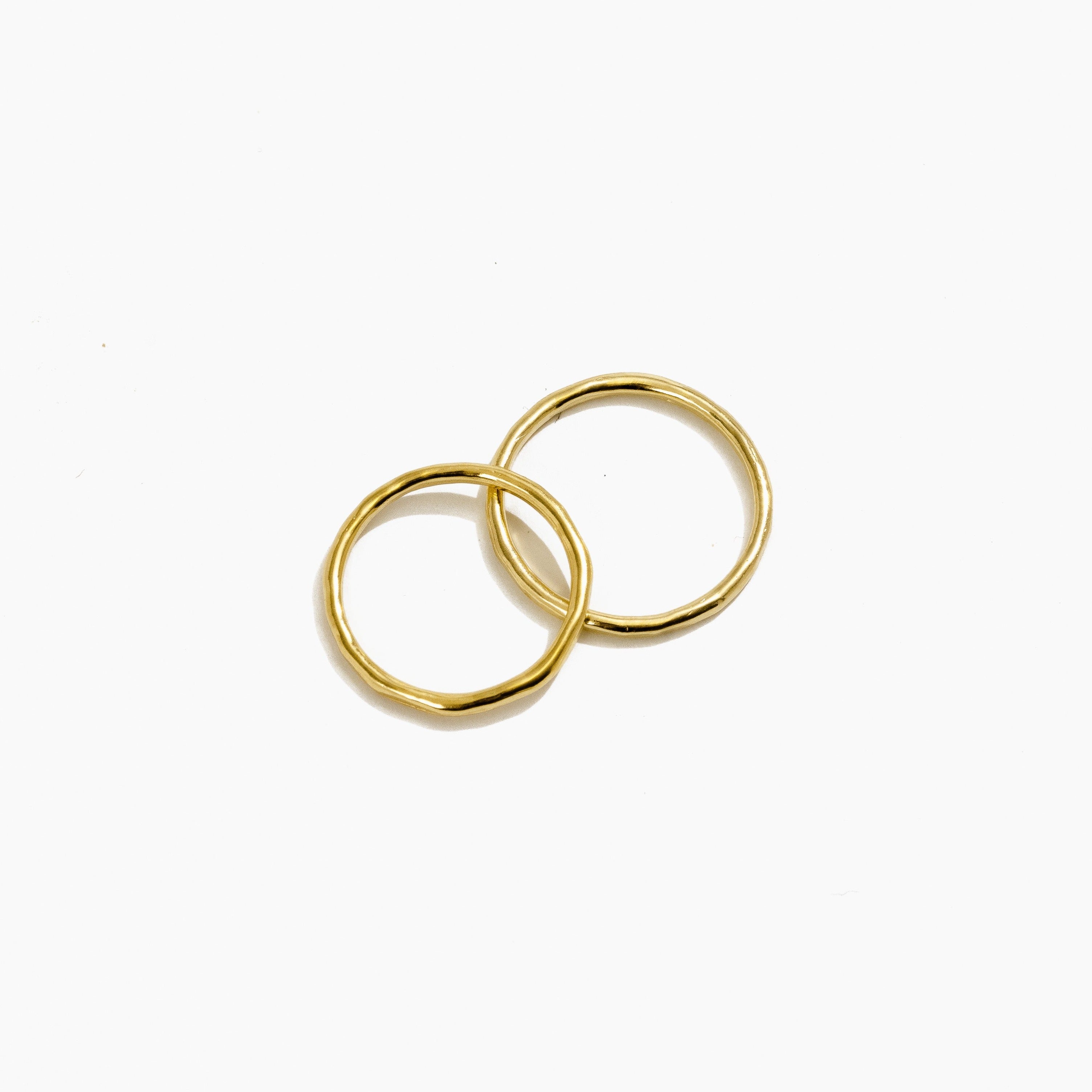 Hammered Band Ring