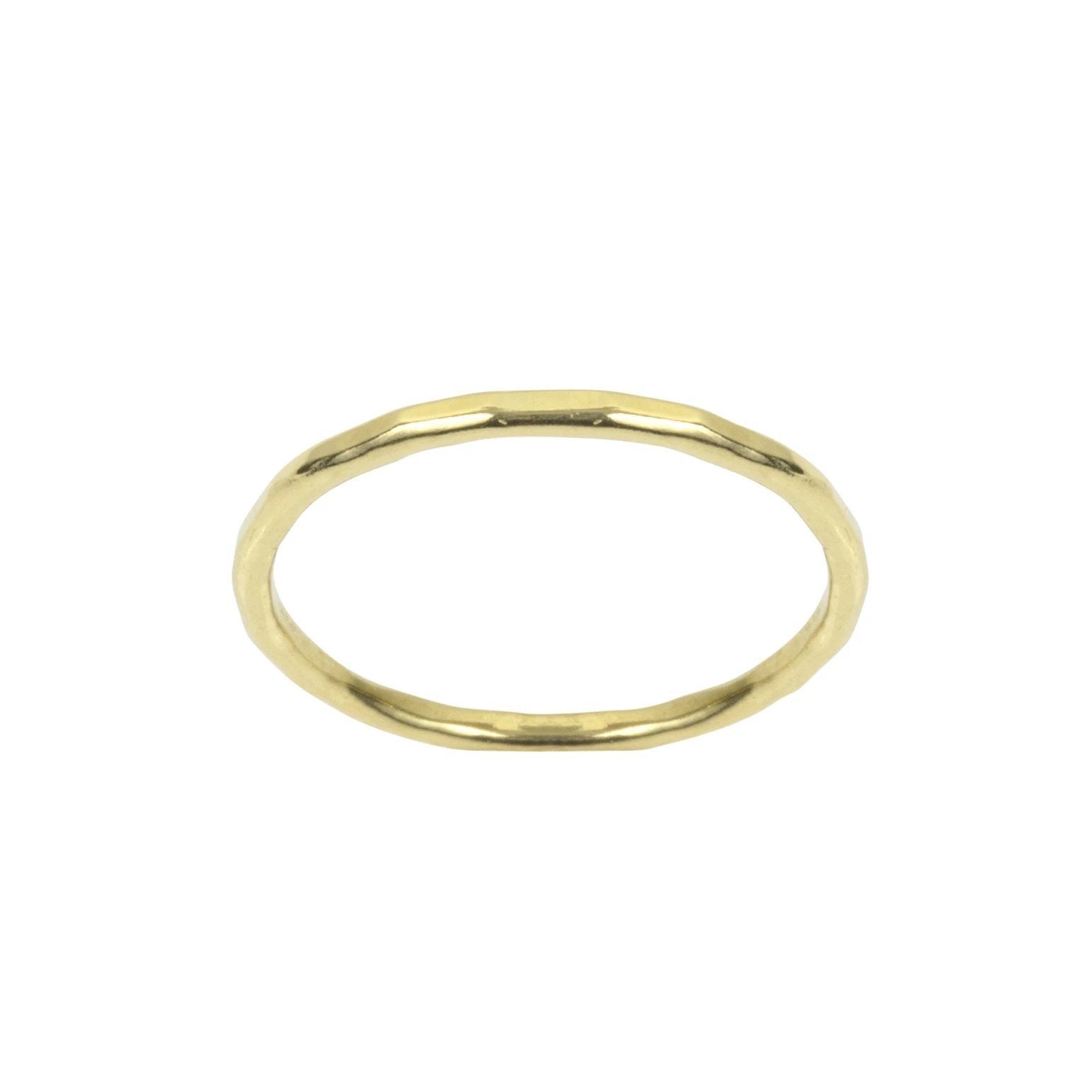 Hammered Band Ring