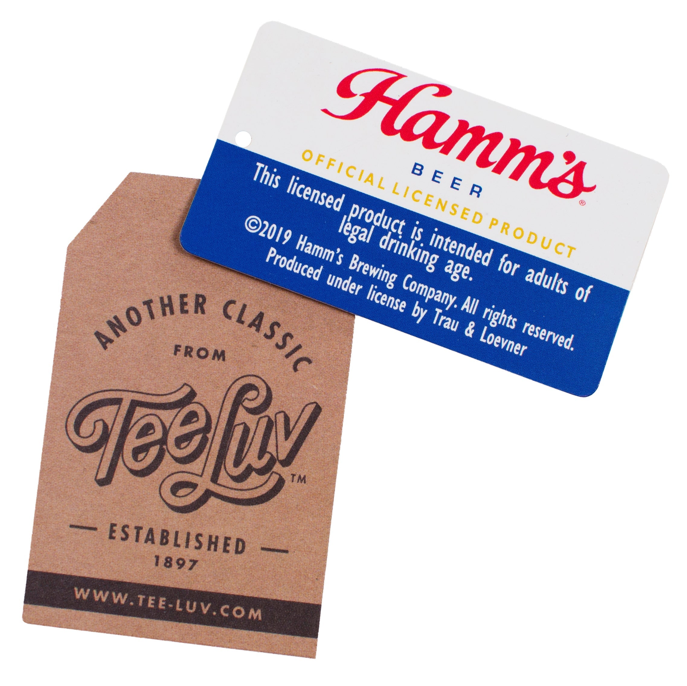 The Hamm's Brewing Company Logo T-Shirt - Red
