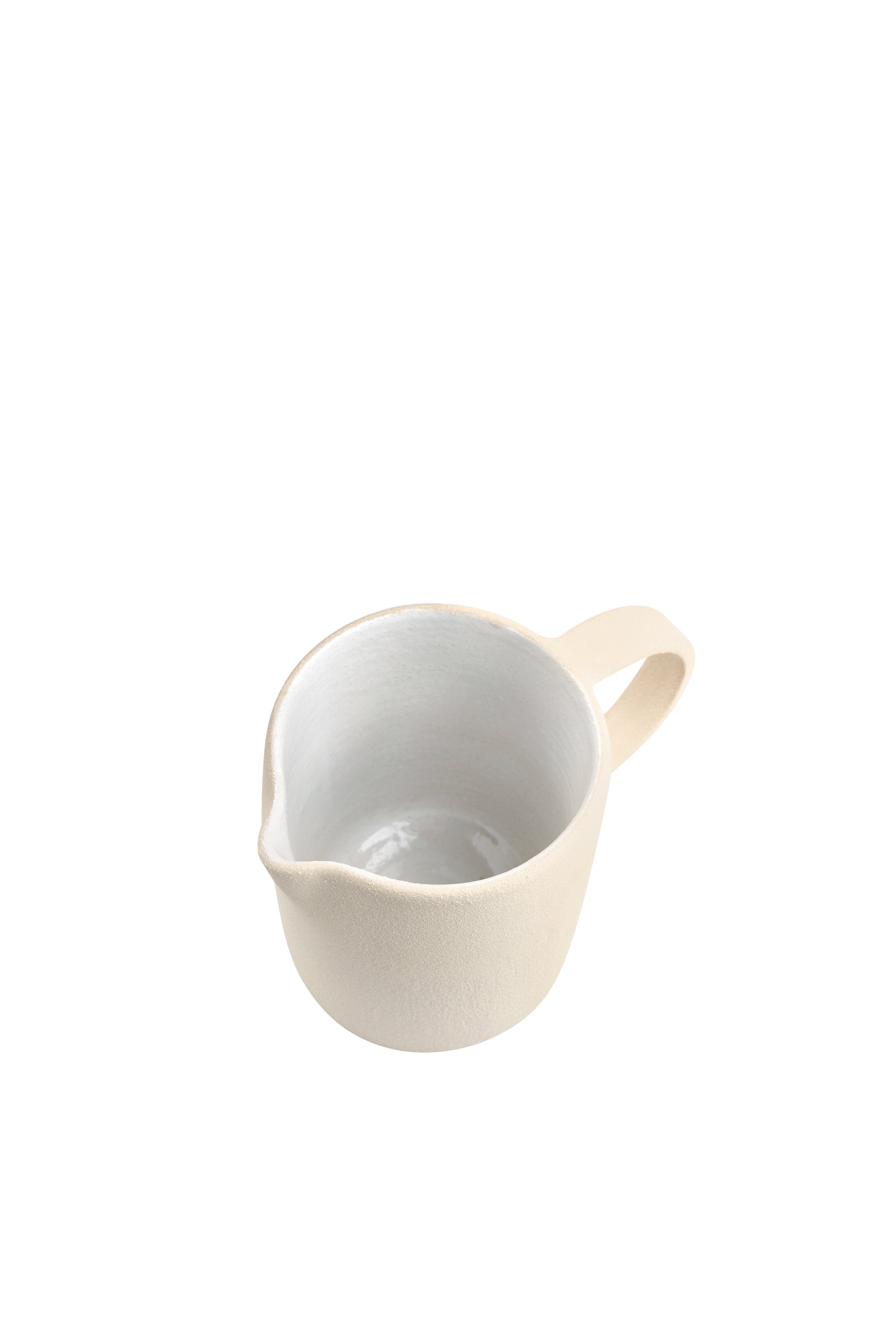 Handmade Stoneware Small Pitcher