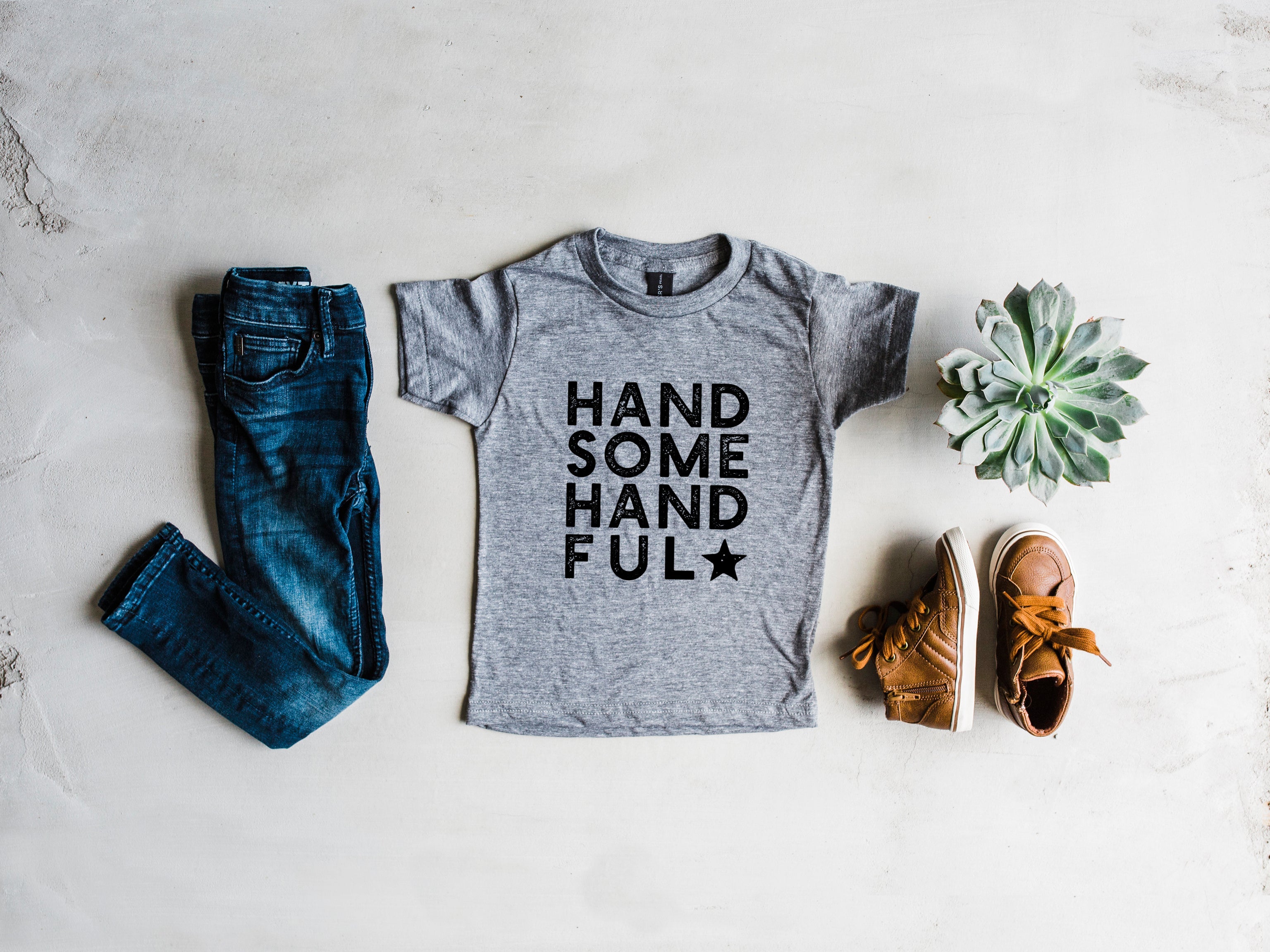 Handsome Handful Baby & Kids Tee