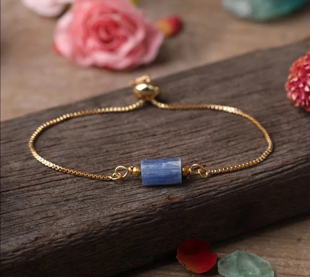 Chunky Assorted Crystal Gold Bracelets