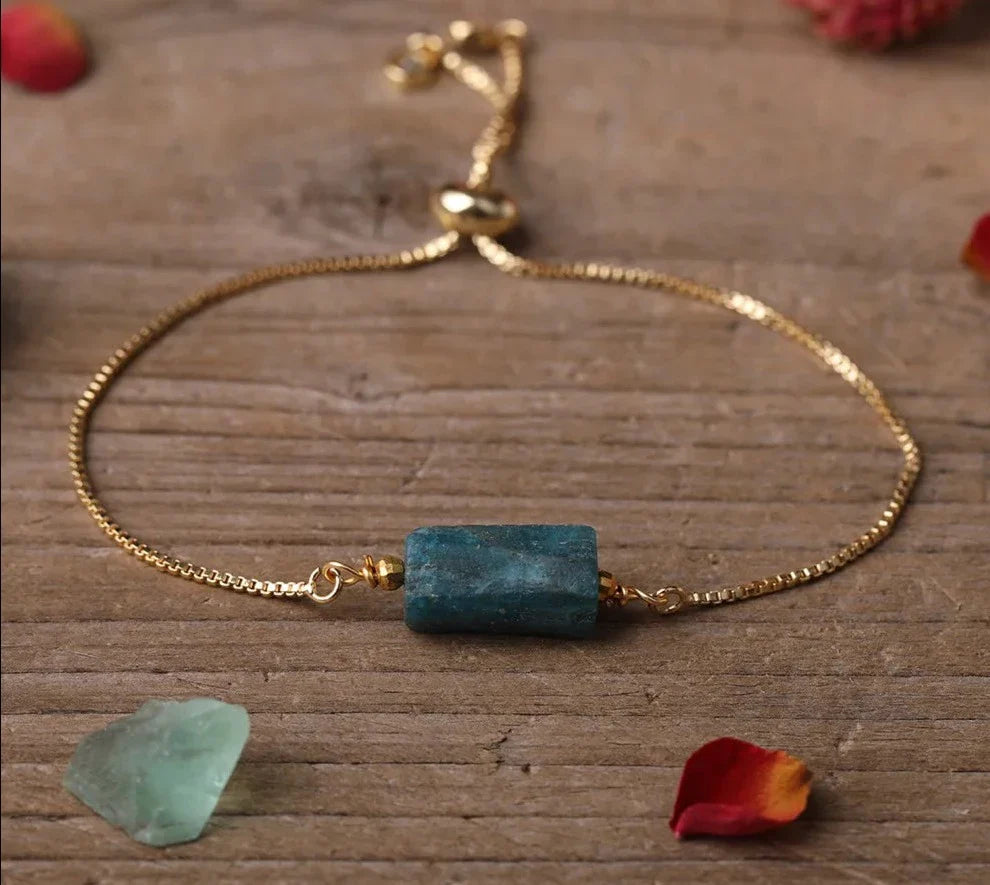Chunky Assorted Crystal Gold Bracelets