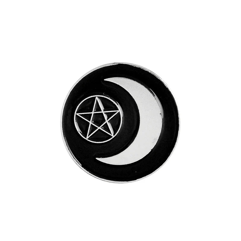 Black & White Witchy Pins