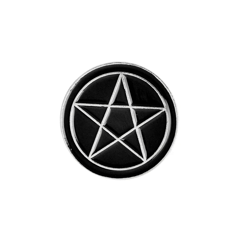 Black & White Witchy Pins