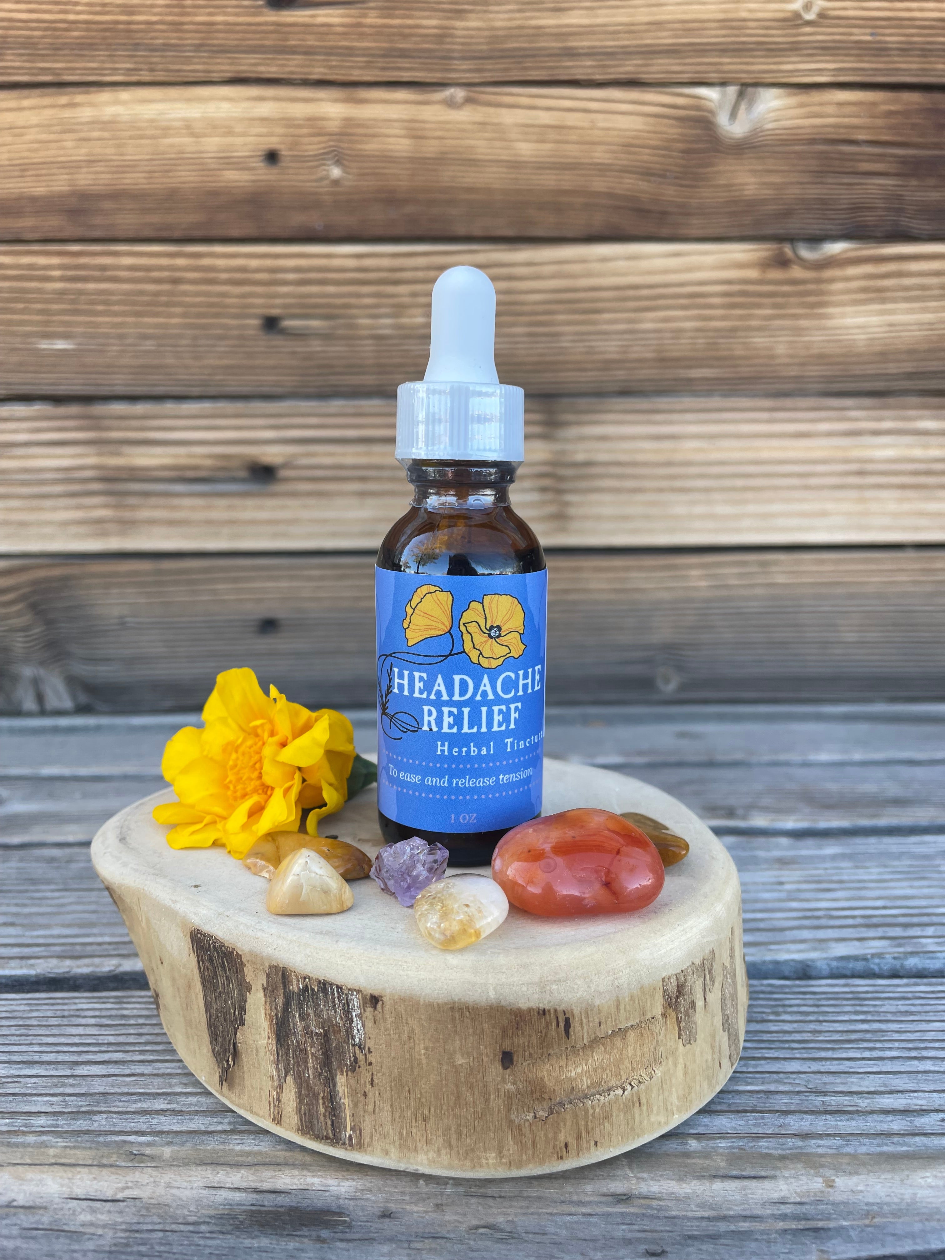 Headache Relief Tincture Formula, 1oz