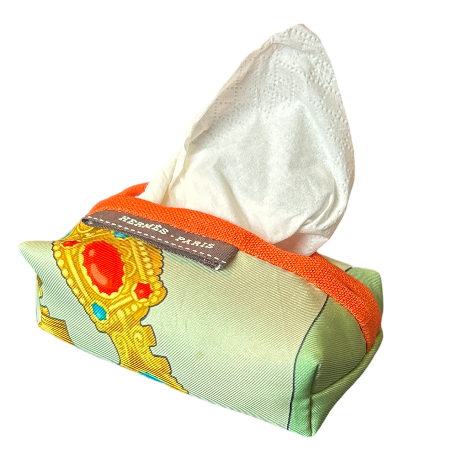 Kosmima Vintage Scarf Travel Tissue Pouch