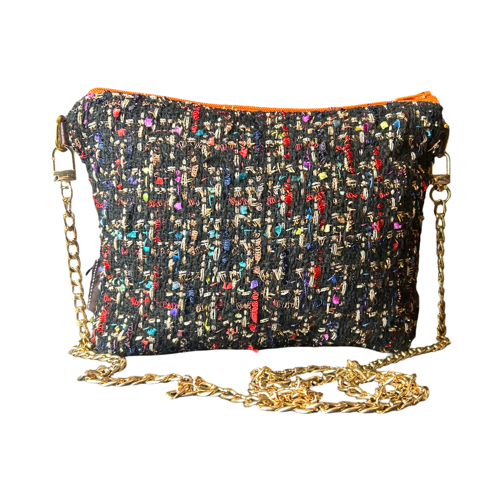 Bolduc Au Carre Vintage Silk Scarf Crossbody Bag