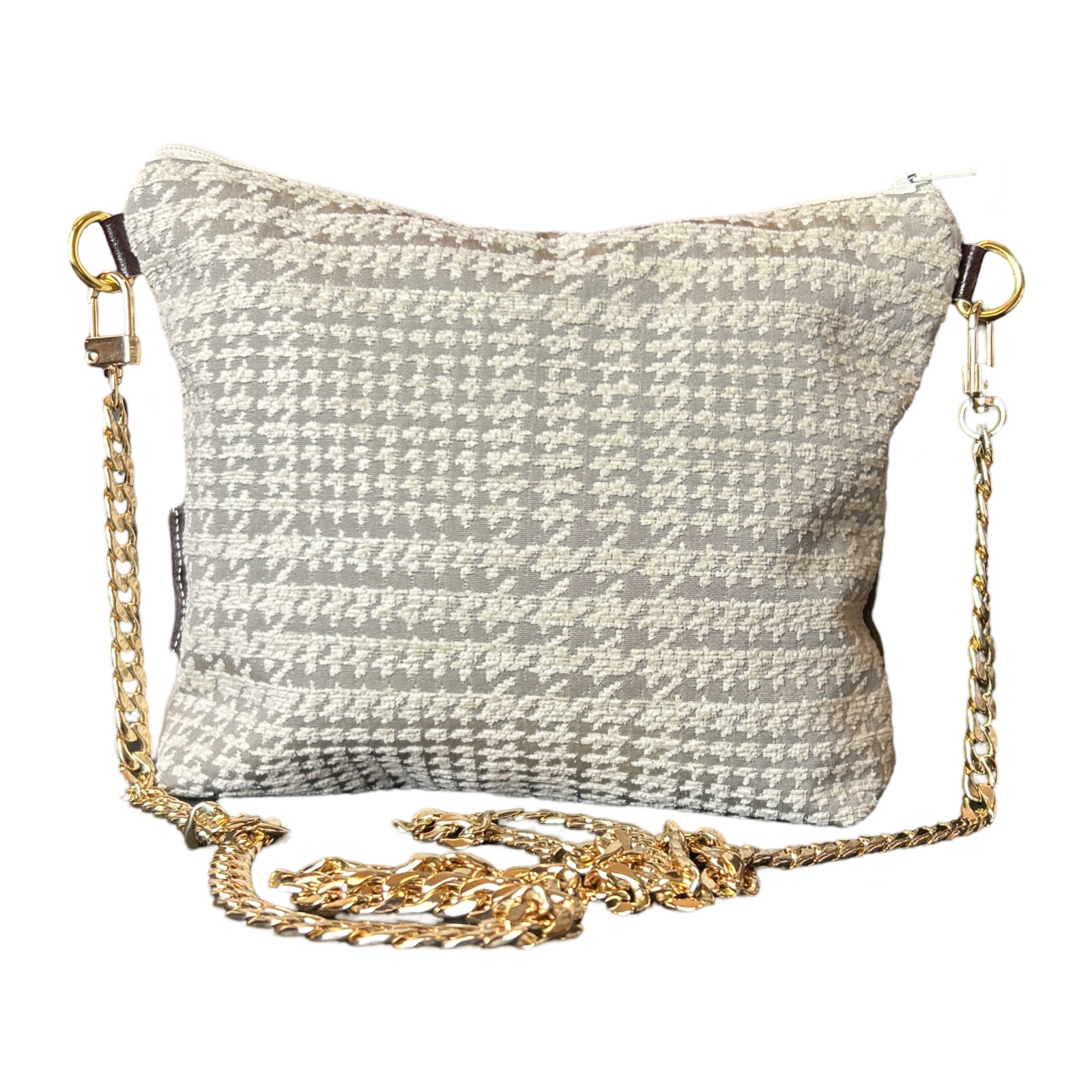 Cannes et Pommeaux Vintage Scarf Crossbody Bag