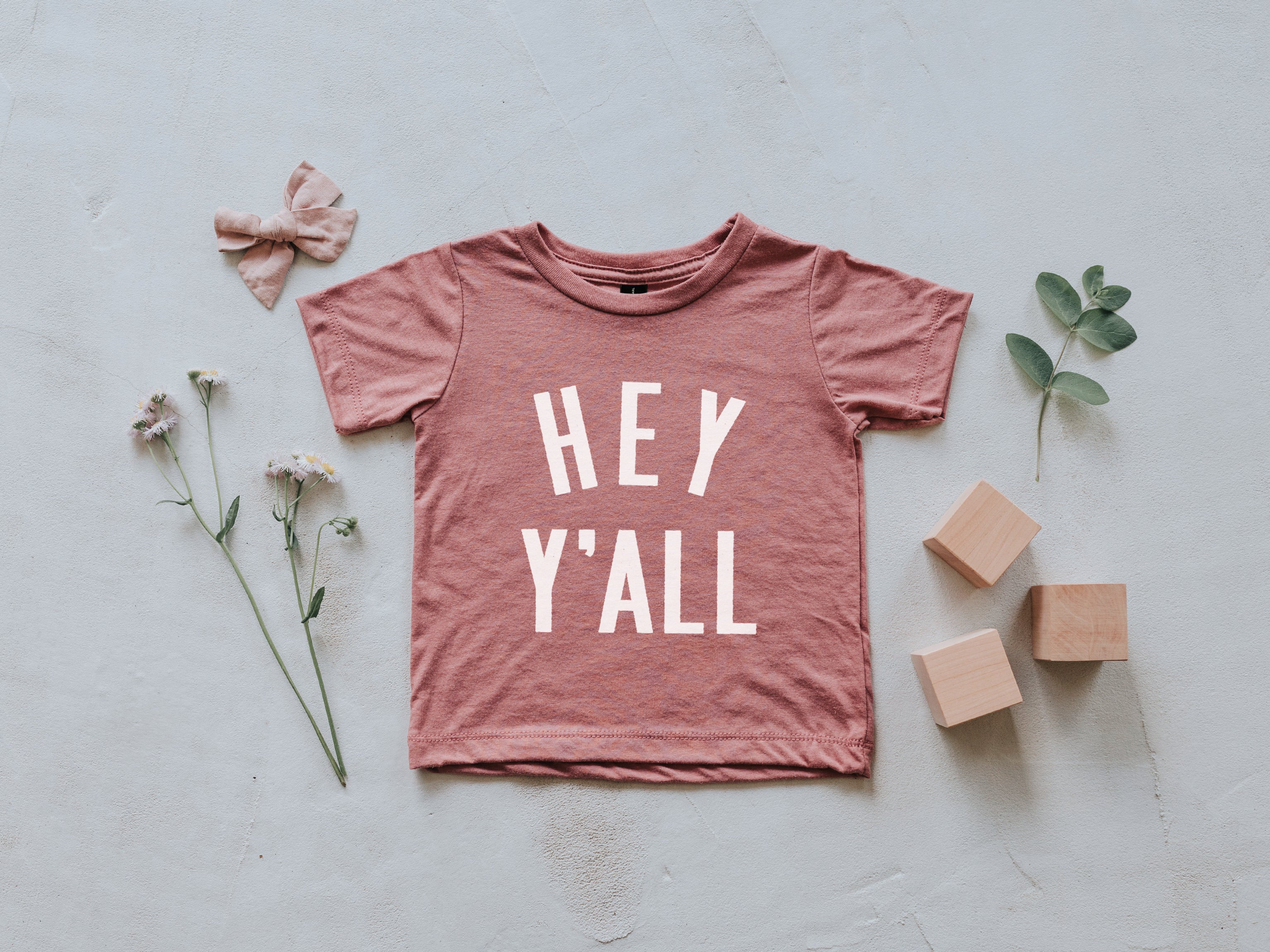 Hey Y'All Baby & Kids Tee