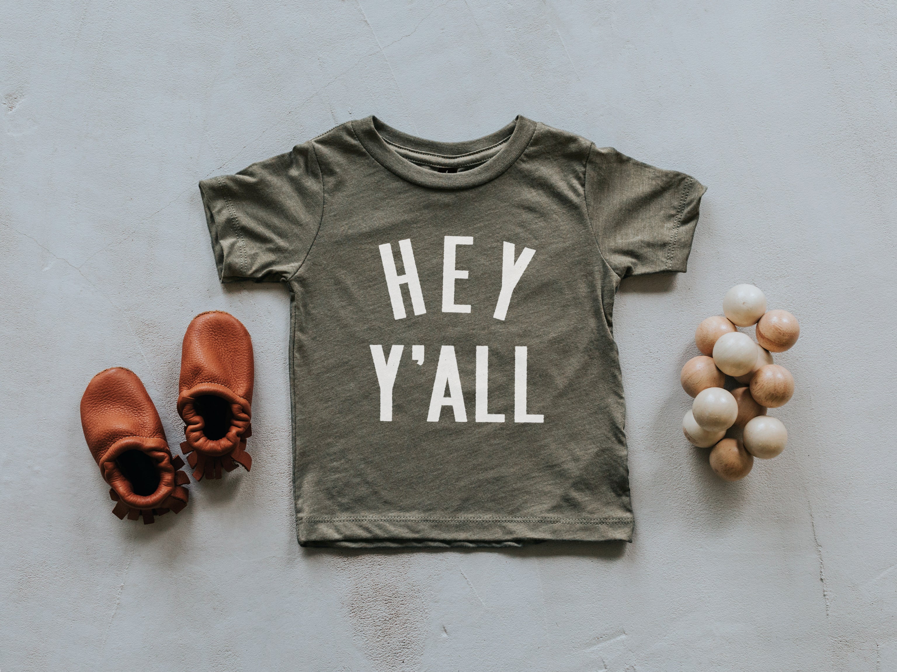 Hey Y'All Baby & Kids Tee
