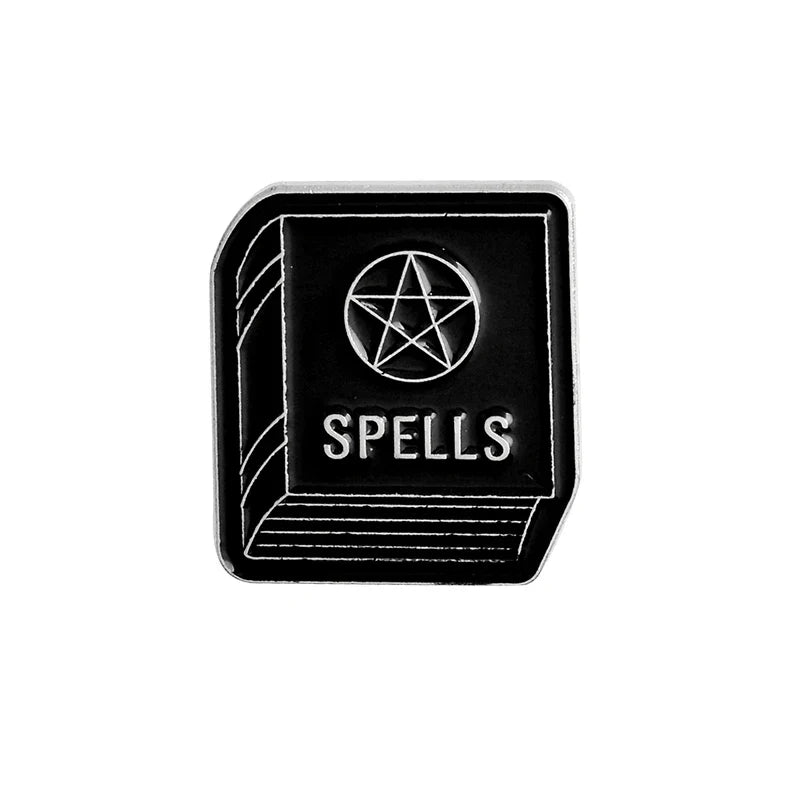 Black & White Witchy Pins