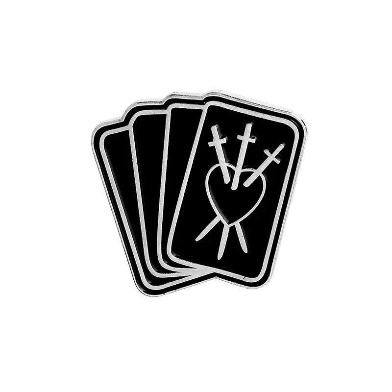 Black & White Witchy Pins